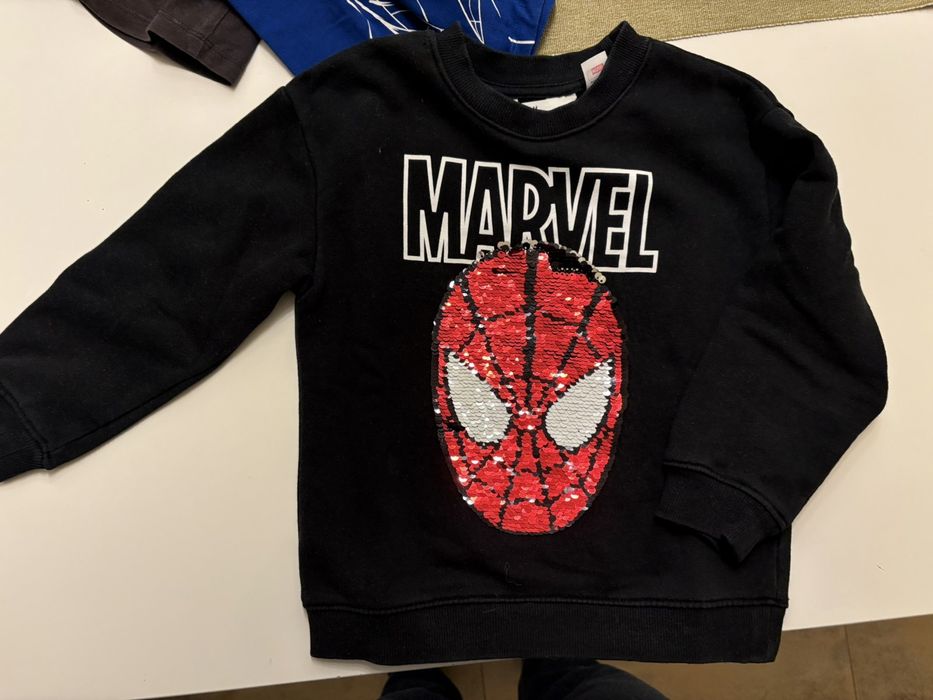 Дрехи Спайдърмен памук  H&M 104 см.