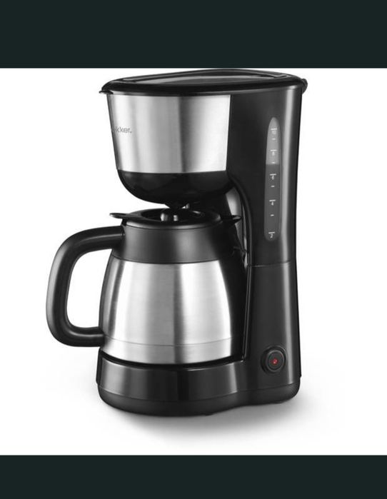 Blokker BL-21001 шварц кафемашина с термо кана, черна 1L,900W