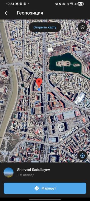 3 хонали квартира ижарага берилади