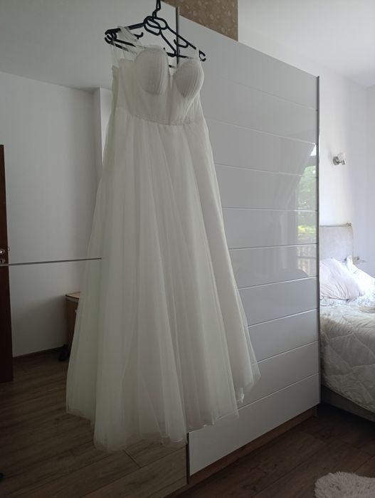 Булчински рокля бяла