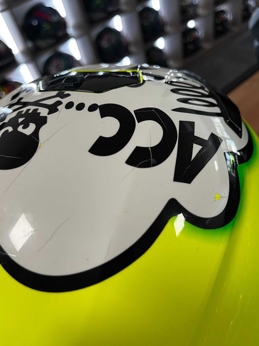 Мото каска за мотор  AGV K3 SV VR46 Missano ,М-L 58  см.,вградени очила