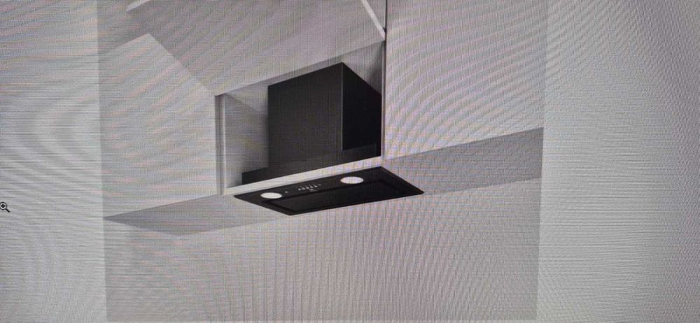 Hota incorporabila Electrolux LFG716R, Putere de absorbtie 700 mc h, Conectivitate plita, Iluminare LED, Clasa A, 54 cm, Negru mat