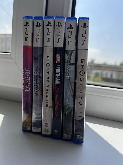 Игры ps5 в идеальном состоянии