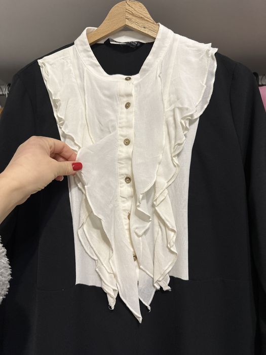 Рокля тип риза на воали