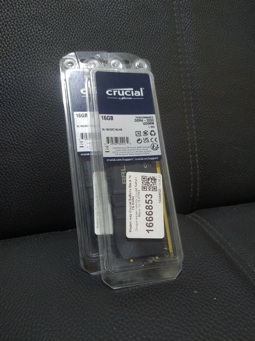 Оперативная память DDR4 16Gb x 2
