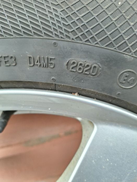 Jante cu Anvelope Continetal M+S 215-65-17