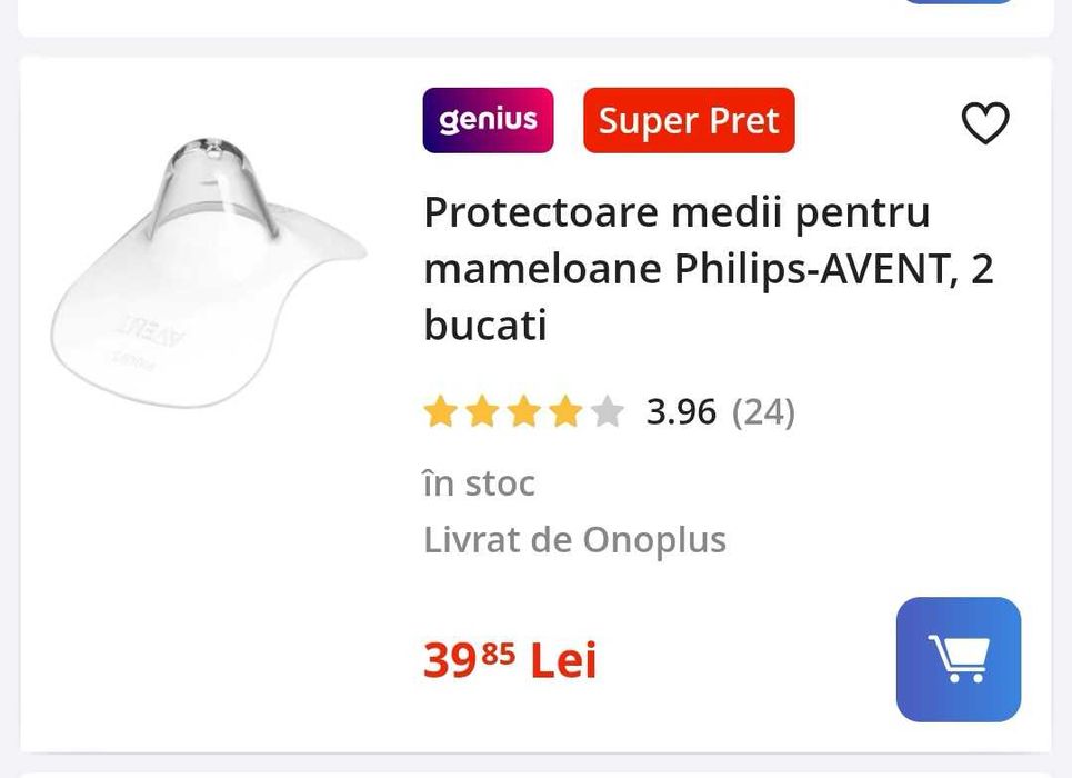 Pompa electrica de san Philips Avent si accesorii