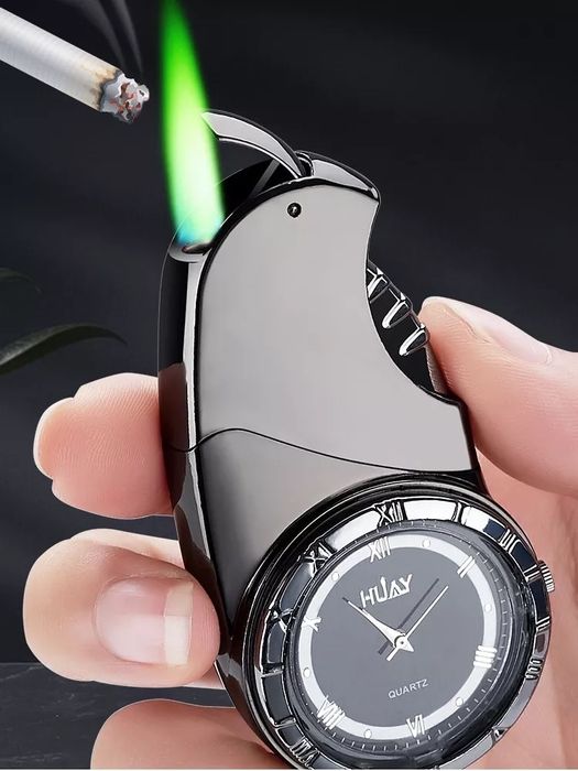 Bricheta anti vant cu ceas quartz functional