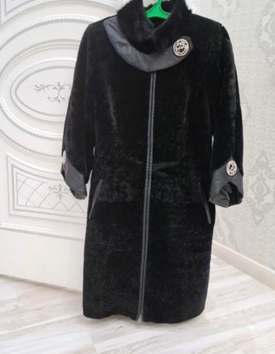 Шуба  мутон новый