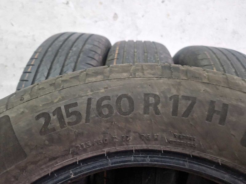 4 Continental R17 215/60/ 
летни гуми 
DOT0423