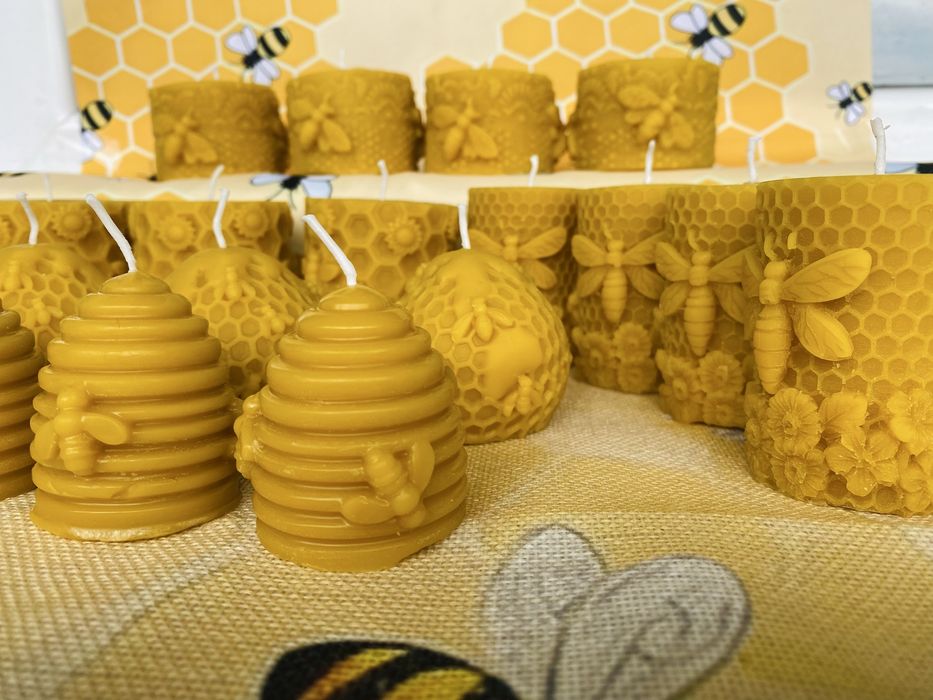 Свещи от пчелен восък