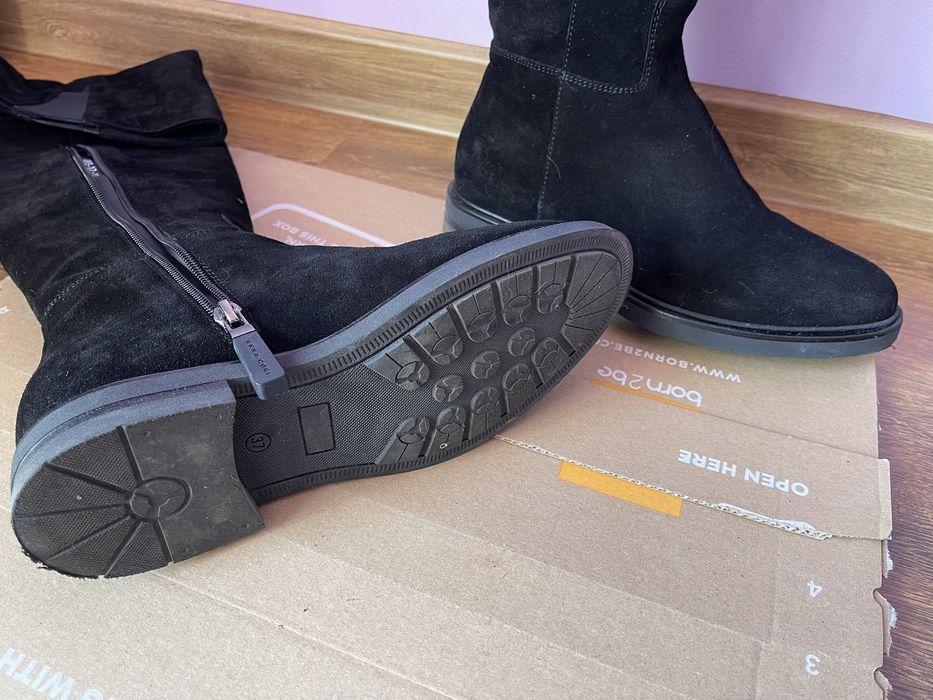 Cizme Anna Cori Camoscio piele intoarsa