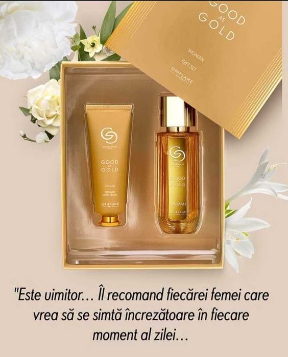 Set Giordani Gold Good as Gold Oriflame in cutie sigilată