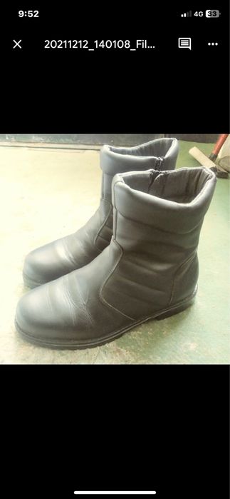 Зимни ботуши ВG.Естестена кожа.43номер