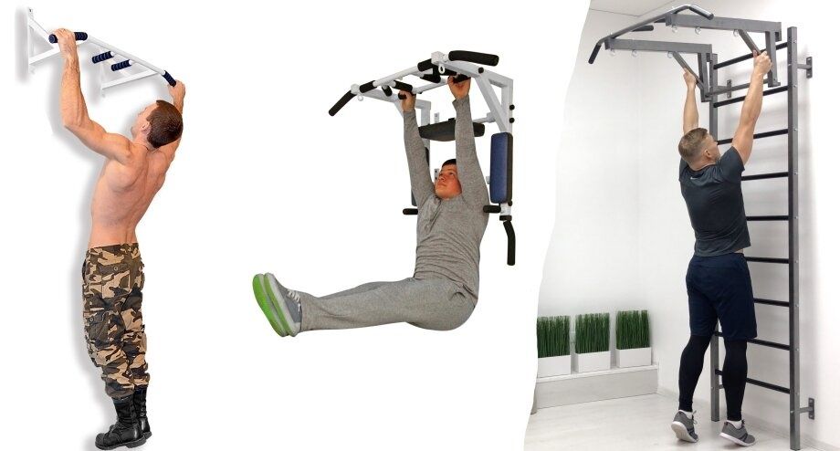 Установка турника, шведской стенки