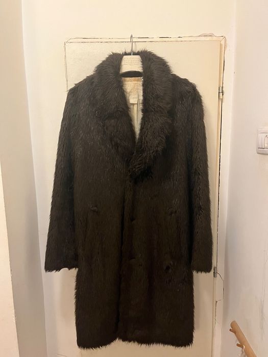 Margiela x H&M Beaver coat EU52