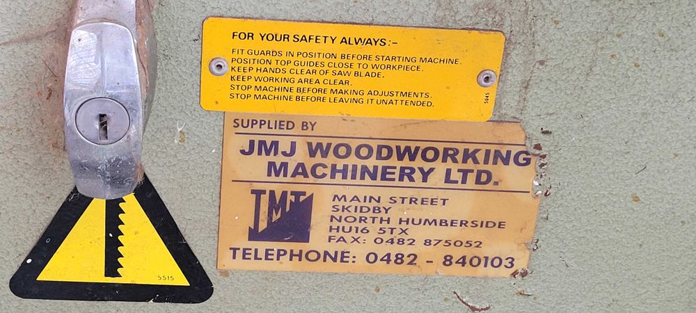 STARTRITE 352 Професионален лентов банцинг, докаран от Англия.