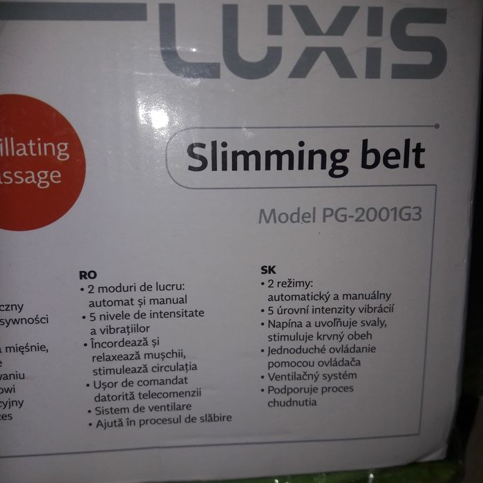 Aparat masaj abdomen Luxis PG-2001G3