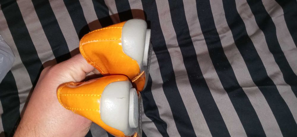 Esprit Balerini mocasini dama orange lac marimea 38