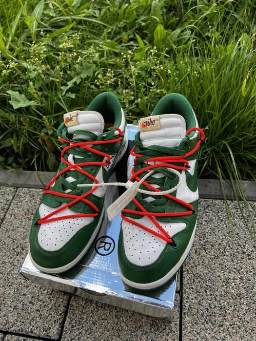 Nike Off White Dunk Low Pine Green nr.46