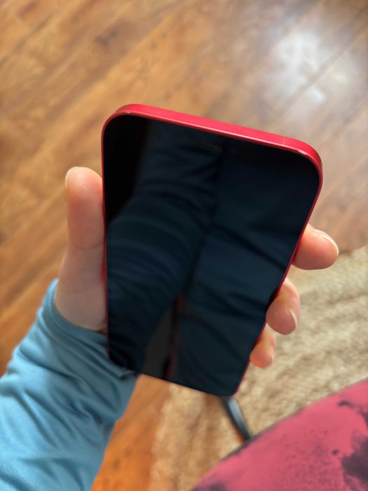 iPhone 12 64GB (Product RED), Battery Health 93%, stare bună + husă