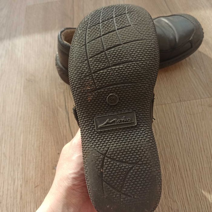 Кожаные ботинки демисезон детские