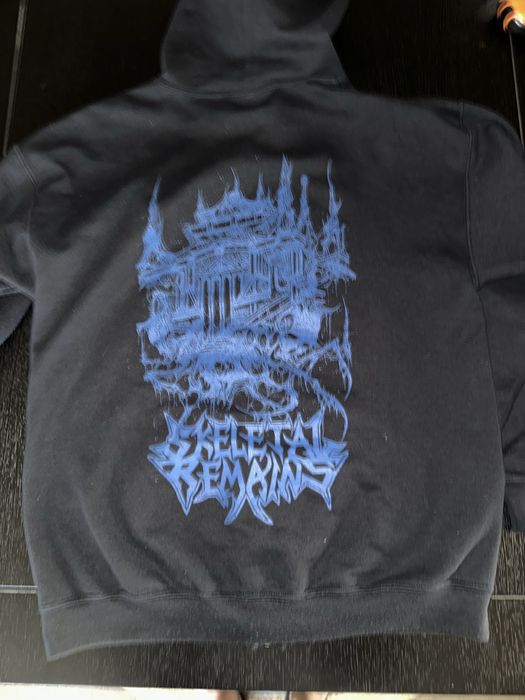 Skeletal Remains Tombs Of Chaos Zip Up Hoodie