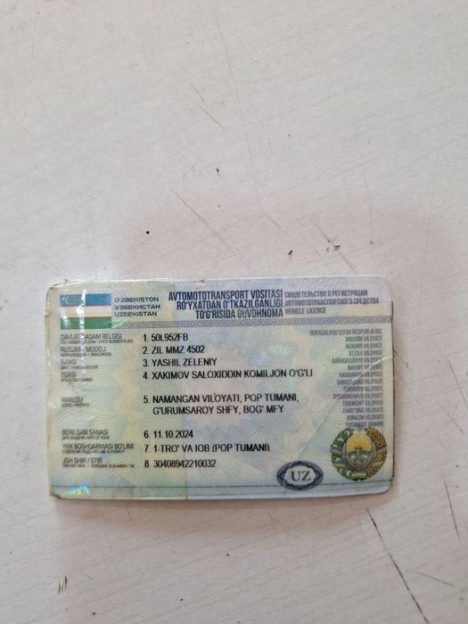 Zil 130 holati yaxshi