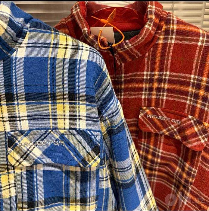 Рубашки Project GR Grailz Hooded Flannel