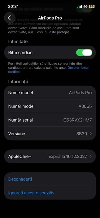 Airpods Pro 3 - Originale cu factura iStyle