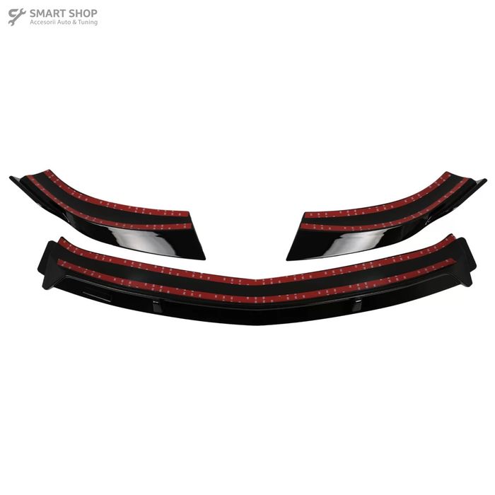 Prelungire Bara Fata Mercedes CLA45 C117 X117 (2013-2016) Negru Lucios