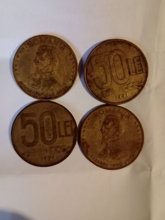 Vînd aceste monede din anul 1991