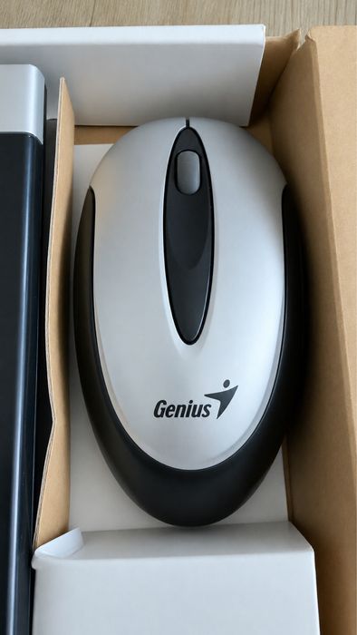 Set wireless Genius SlimStar 600 Laser NOU complet cu cutie