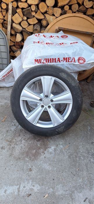 5×112/18 с размер 235/55/18 със летни гуми