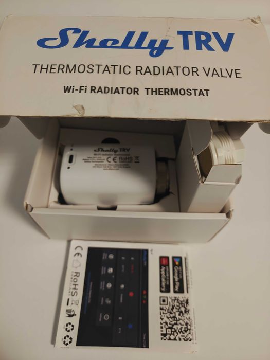 TRV Shelly Valva termostat calorifer - NOUA