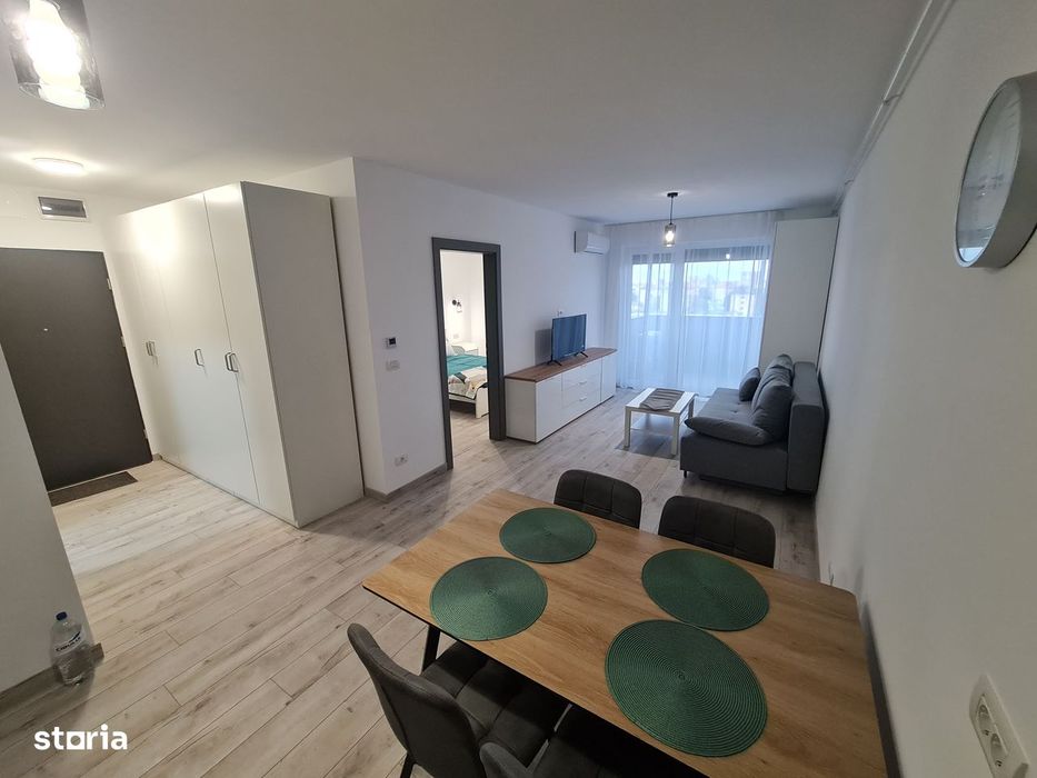 Inchiriez ap. 2camere NOUADORA PARK 8 Lux, Smart Tv. Parcare, Bl Nou.
