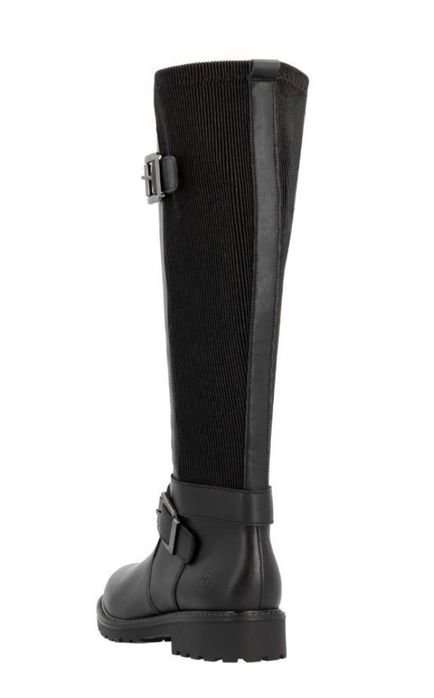 кожени ботуши Remonte, широка горна част с разтягане