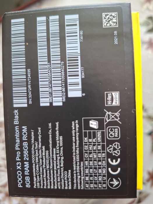 Продам смартфон POCO X3 Pro