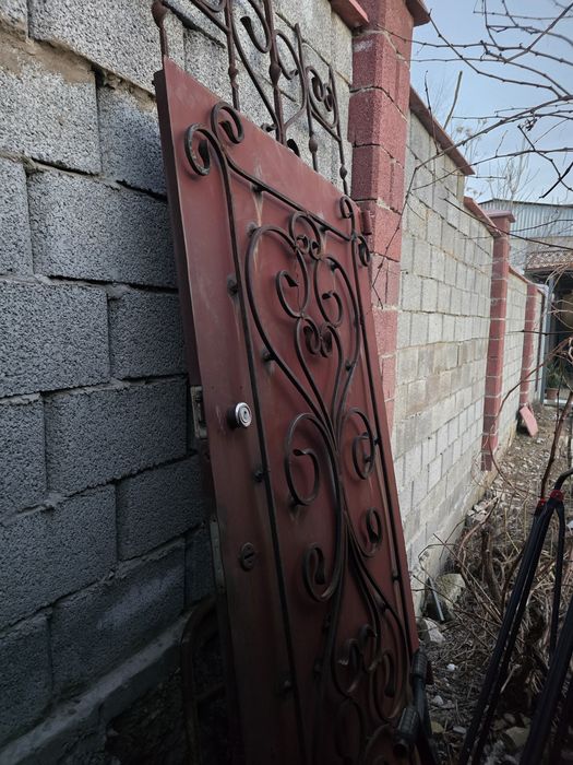 Ворота бу в нормальном состоянии