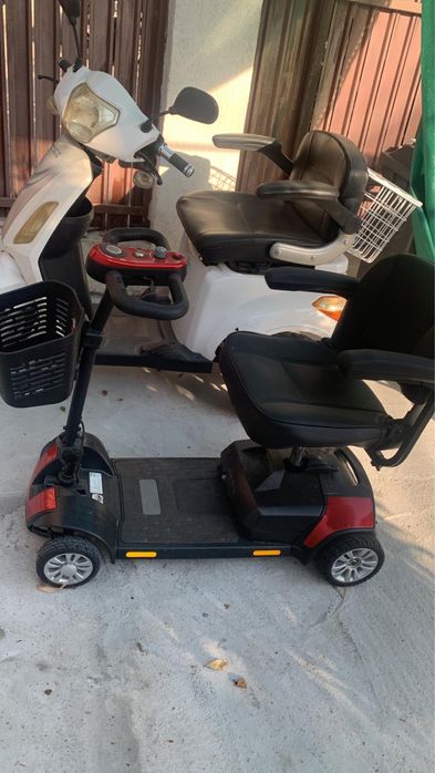 Pachet 2 scutere electrice mobilitate - z-tech+scuter compact