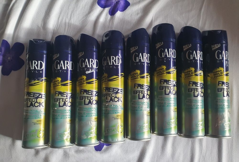 8x Spay de păr Gard Freeze Effect