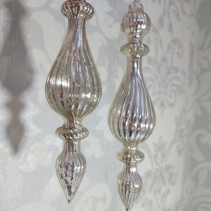 Стеклянные ёлочные игрушки