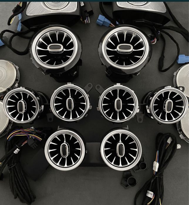 Set Lumina ambientala ventilatie Burmester Mercedes W205 W213 W222