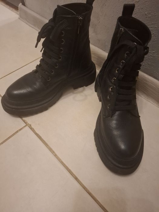 Дамски ботуши естествена кожа Galdini 37ми номер