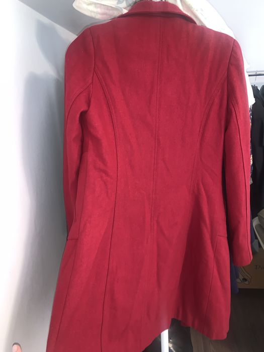Palton dama rosu