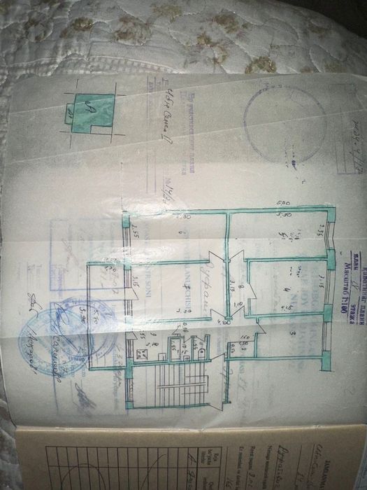 Продается 5 ком. квартира Ибн Сина 2/14