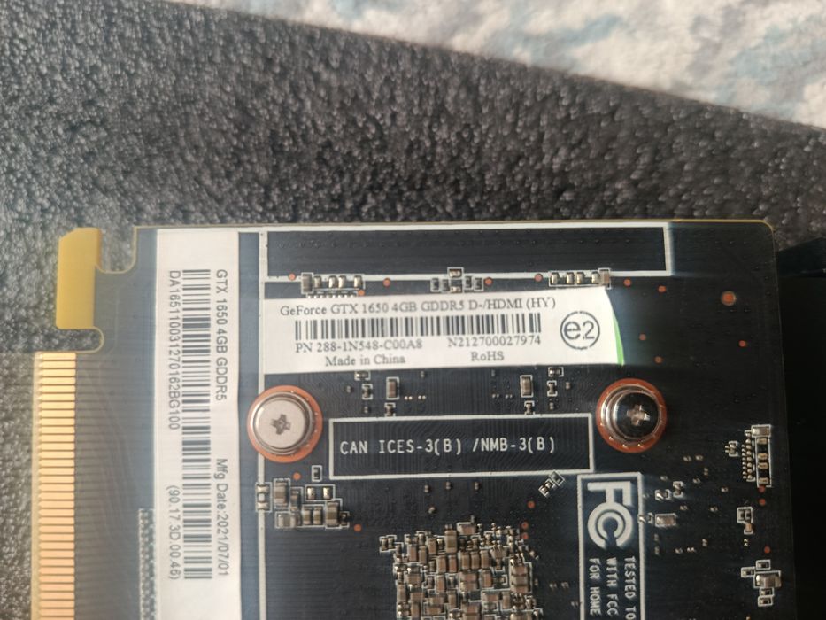 GeForce GTX 1650 4GB