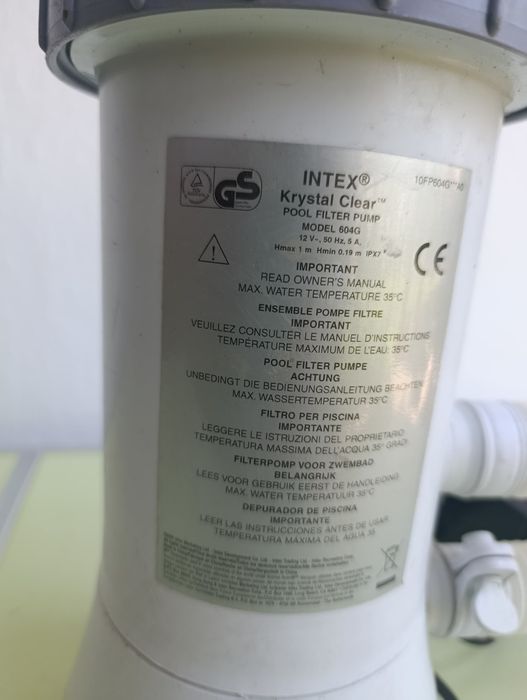 Филтър помпа INTEX Krystal clear