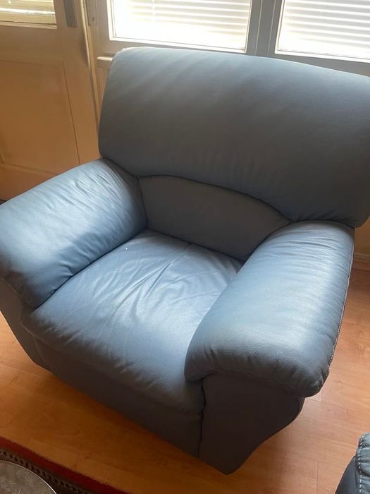 Мека мебел -кожа