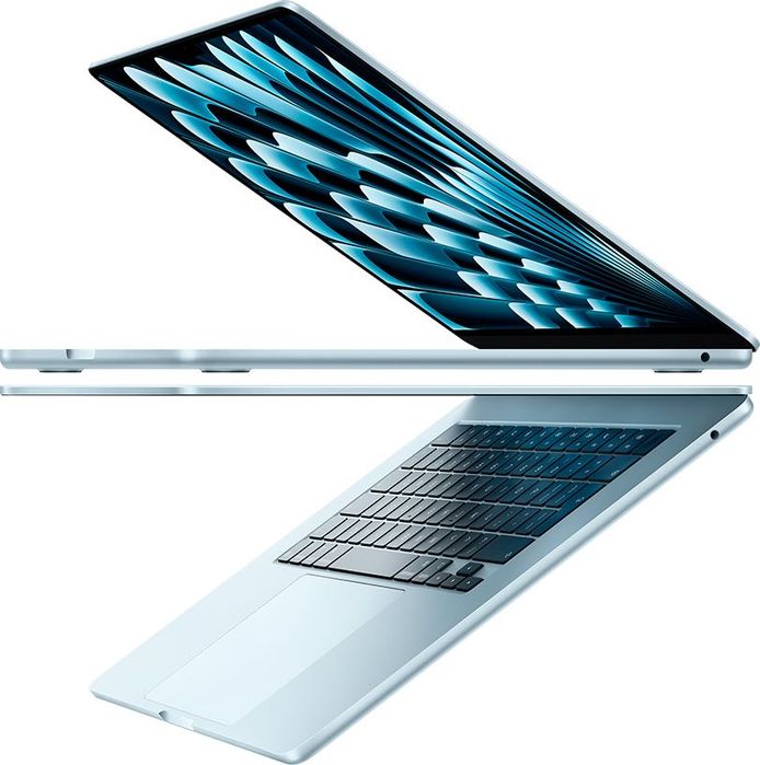 Apple 13" MacBook Air (M4, Sky Blue), 16GB/512 GB в отличном состоянии